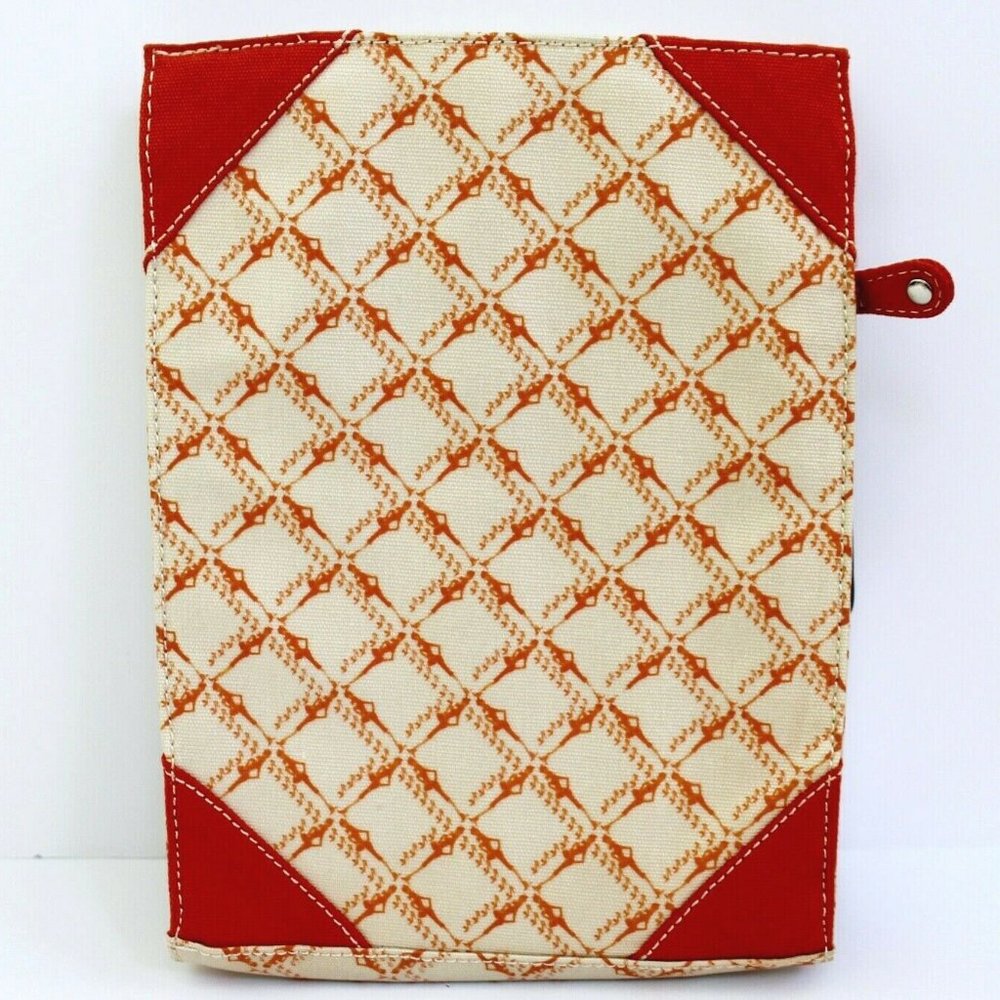 Izak Zenou Coated Canvas Zip Tablet Case Sleeve